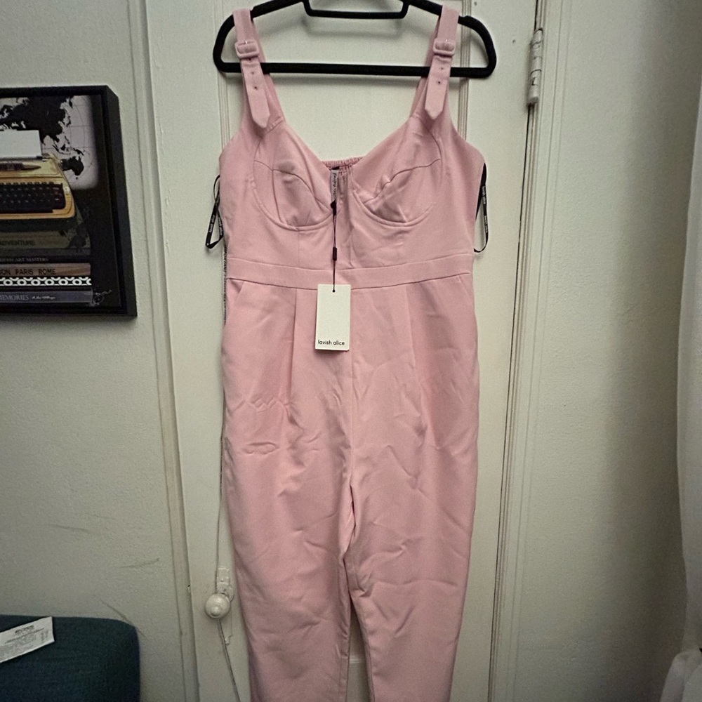 Lavish Alice Pink Jumpsuit
